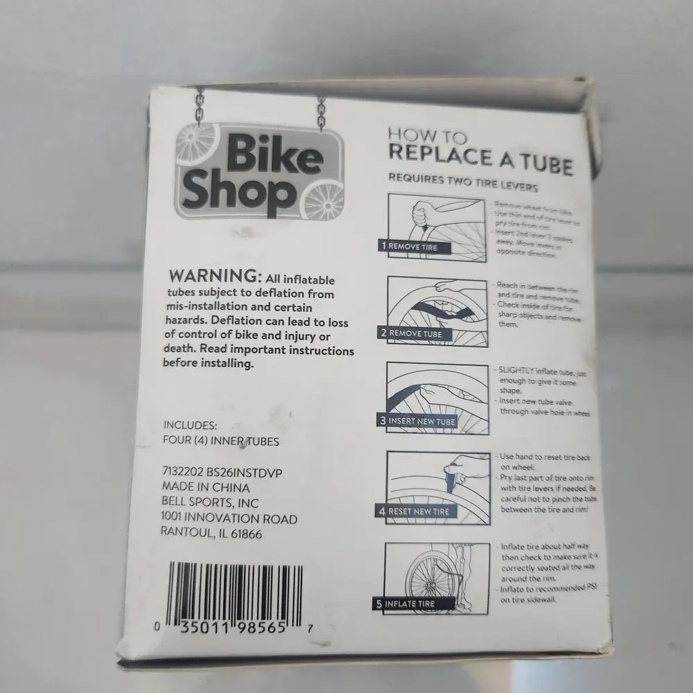 4 pack 26" Inner Tubes NIP - Picture 4 of 4